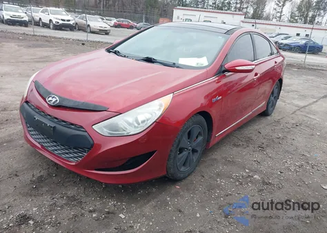 2012 Hyundai Sonata Hybrid from USA, damaged, VIN KMHEC4A46CA027865